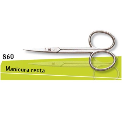 TIJERA MANICURA RECTA 860