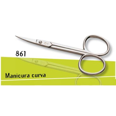 TIJERA MANICURA CURVA 861