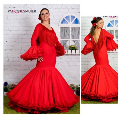 REVISTA PATRON 5019 FLAMENCA