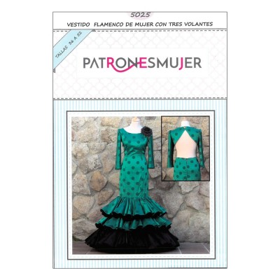 REVISTA PATRON 5025 FLAMENCA